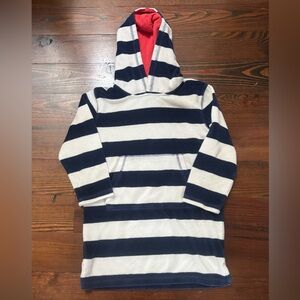 Mini Boden Towel Hoodie